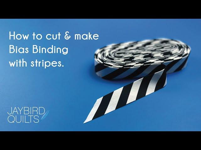 How to Make Bias Stripe Binding