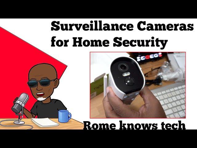 Rome Knows Tech - ZUMIMALL Battery Powerd Surveillance Cameras