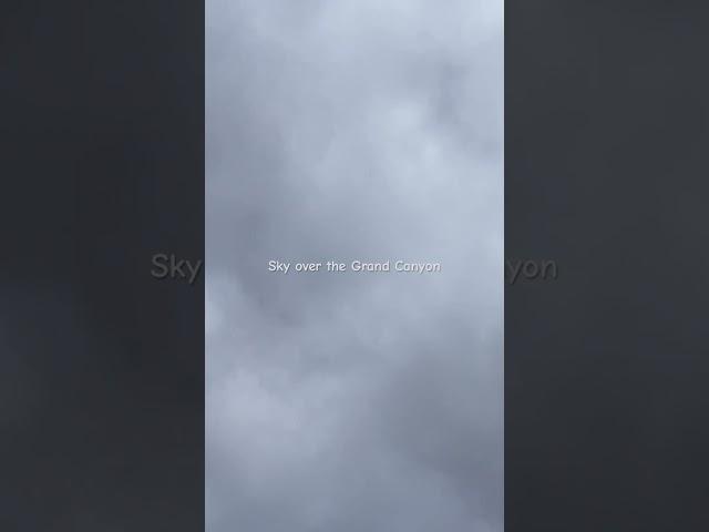 Sky Over South Rim Of Grand Canyon