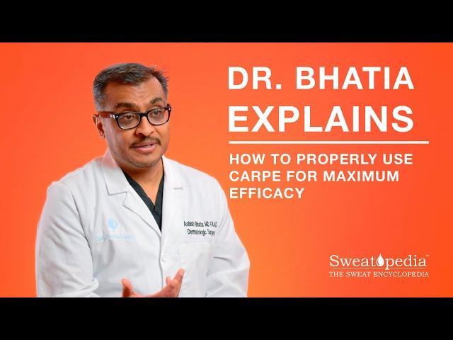 How to use Carpe with Dr. Bhatia & Good to Know Tips