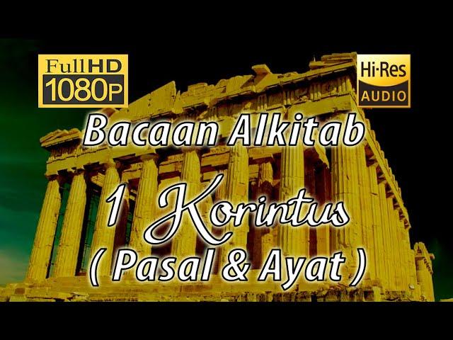 Alkitab Suara - 1 Korintus  Full HD, pasal & ayat