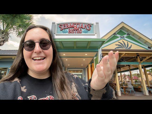 HIDDEN GEM AT WALT DISNEY WORLD- Sebastian’s Bistro Dining Review