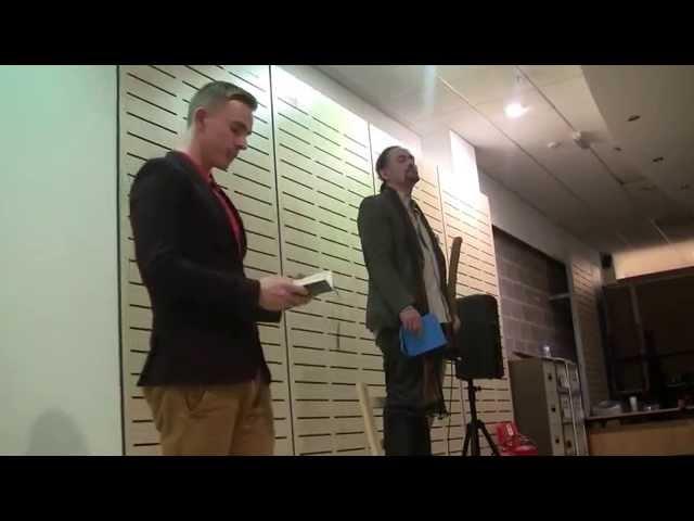 Gelynion poetry: Newport - Rhys Trimble, Patrick Rimes & SJ Fowler