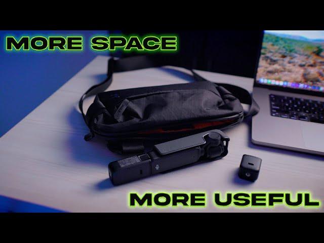 The Best Traveling Bag For DJI Pocket 3 | tomtoc Sling Bag