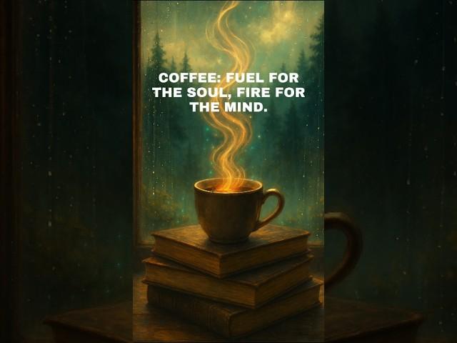 Coffee: fuel for the soul, Fire for the mind  – Daily Motivation | #OraHeals