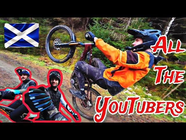 ALL THE YOUTUBERS TURNED UP FOR THIS RIDE IN SCOTLAND!