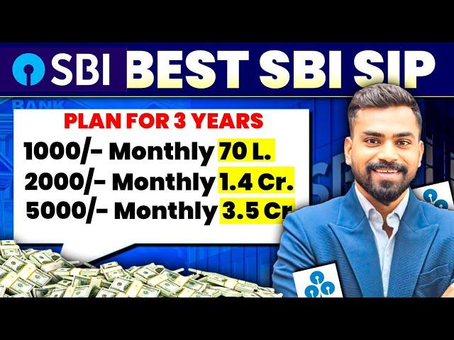 SBI Best SIP Plan For 3 Year | SBI Scheme 5000 Monthly Se Banega 3.5Cr. | SBI Mutual Funds