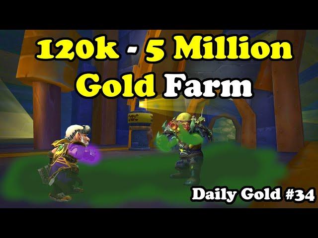 120k To 5 Million Gold Farm In WoW Dragonflight - Daily Gold #34