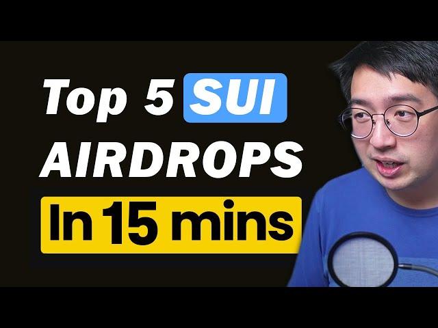 Top 5 Sui Crypto Airdrops