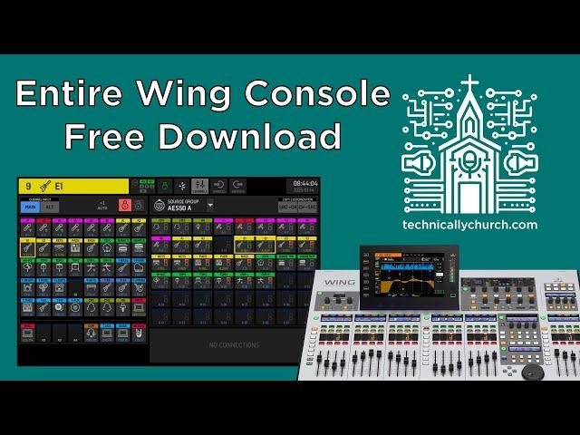 FREE! Entire Console File Download for Behringer Wing + Walkthrough