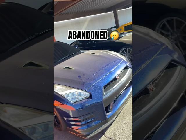 SUPERCARS ABANDONED…WHICH ONE ARE YOU TAKING?  #supercars #supercar #gtr #lambo #amg #r35 #cars