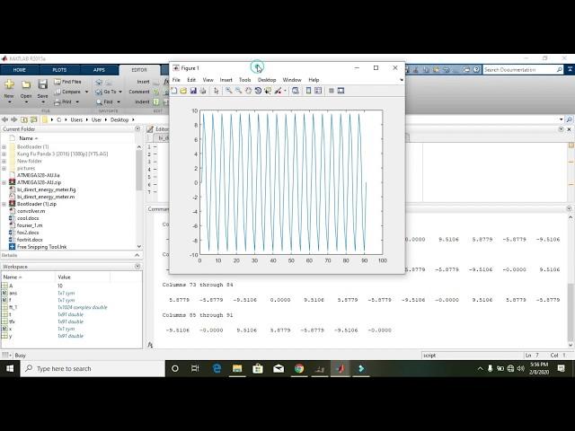 How to apply fft(fast fourier transform) on any signal in matlab | fft in matlab | fft