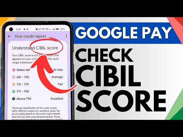 Check CIBIL Score in GPay - Free Analysis in just 2 mins