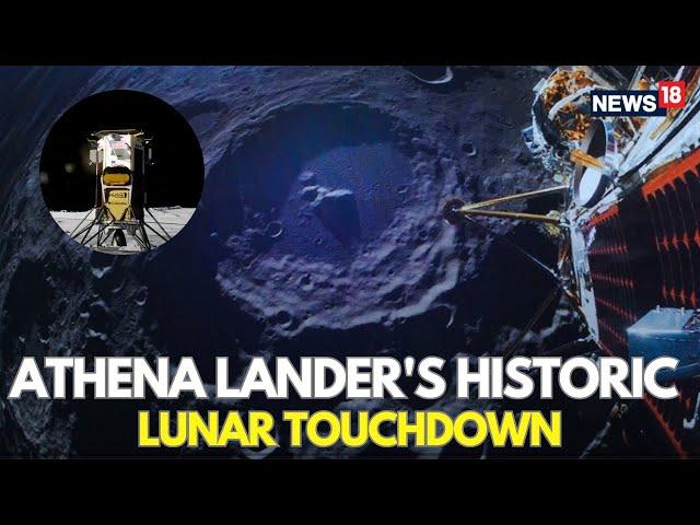 NASA LIVE: Intuitive Machine Athena Moon Lander's Touch Down On Lunar South Pole | US News | N18G