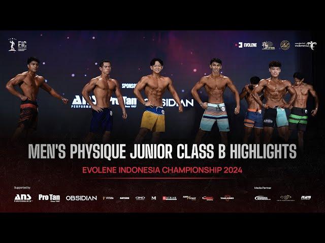 MEN’S PHYSIQUE JUNIOR CLASS B EIC 2024 HIGHLIGHTS