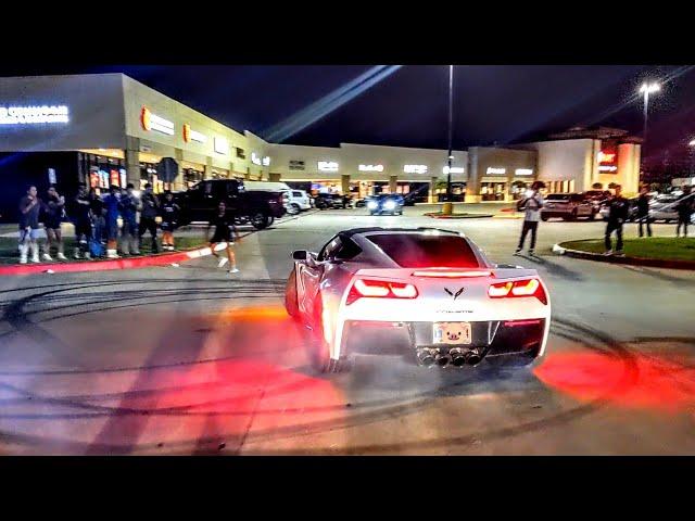 CATCH ME IF YOU CAN! Texas Car Meet Insanity..