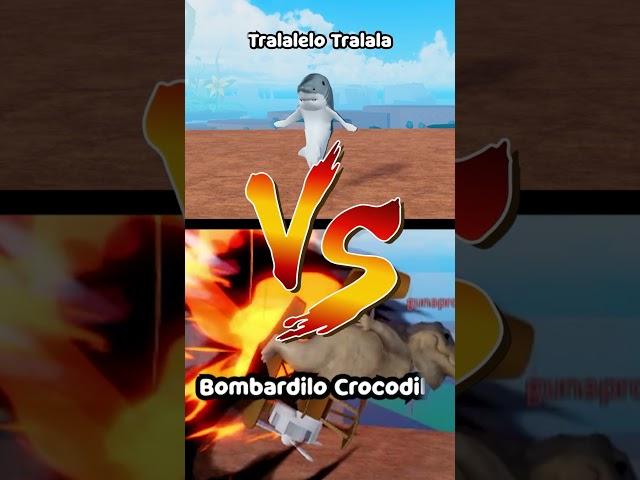 TRALALELO TRALALA VS BOMBARDILO CROCODILO NO BLOX FRUITS 