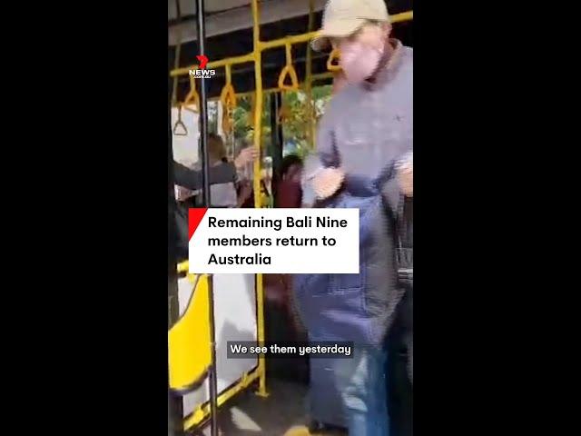 Bali Nine return to Australia