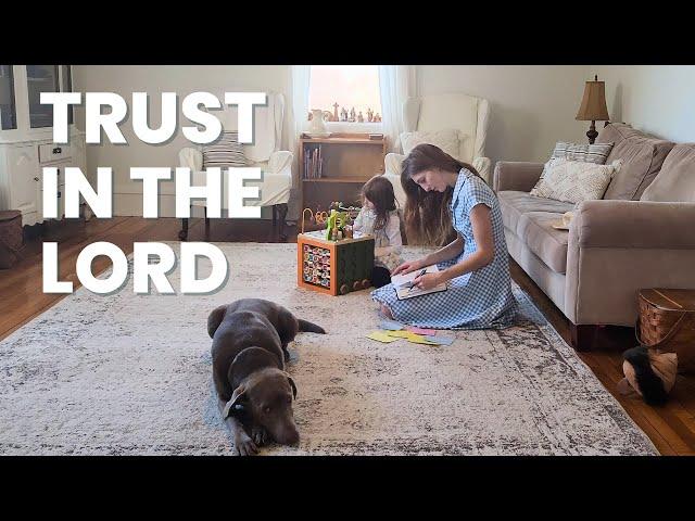 Trusting God During The Storm I Christian Homemaking Encouragement