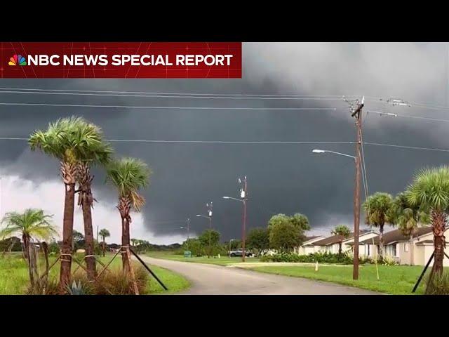 Special report: Multiple tornadoes seen in Florida ahead of Milton's landfall