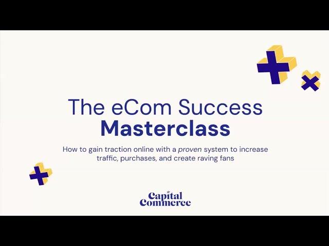 The eCom Success Masterclass with Josh Orr