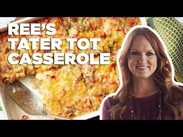 Ree Drummond's Tater Tot Breakfast Casserole | The Pioneer Woman | Food Network