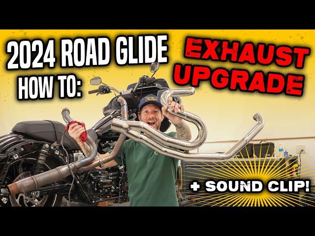 How To Install A New Exhaust On A 2024 Harley-Davidson Road Glide