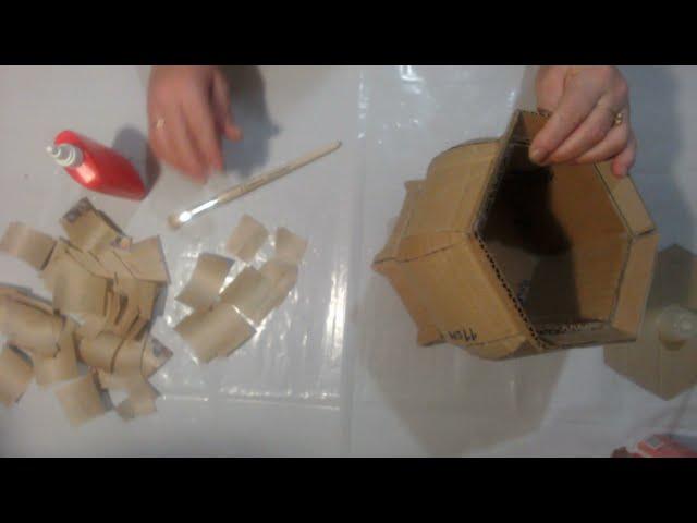 DIY CARDBOARD BOX ШКАТУЛКА-ЛАРЕЦ ИЗ КАРТОНА СВОИМИ РУКАМИ. ТВОРЧЕСКИЕ ИДЕИ