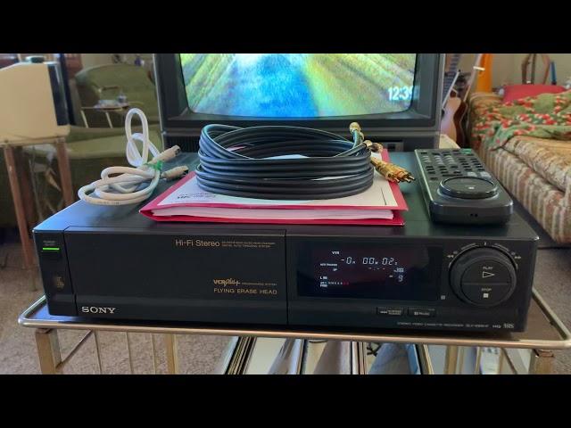 Sony VCR SLV-696HF Stereo HiFi Video Recorder for sale on eBay