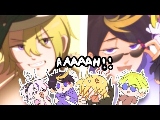 Luca & Shu's rejected and official debut one-liners (ft. Maria, Sonny) || Animation