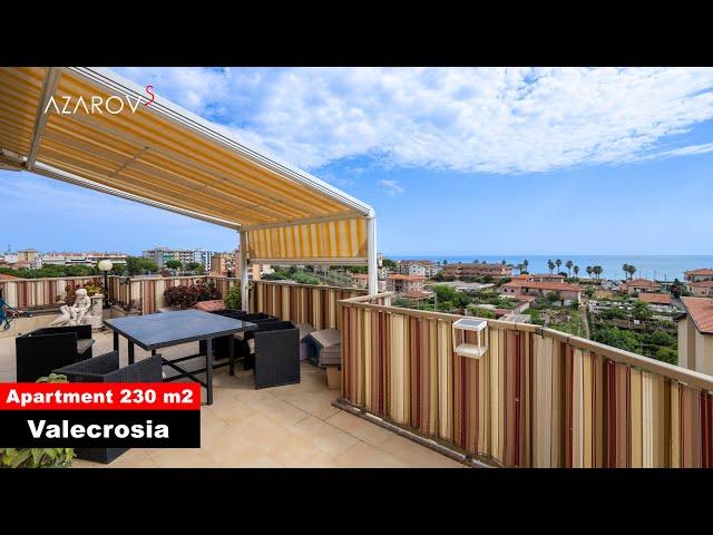  Penthouse in Valecrosia by the sea