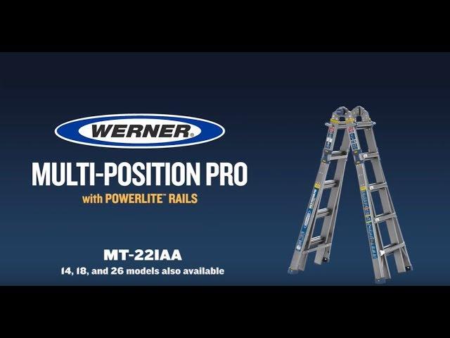 Werner Ladder - Multi Position Pro Ladder