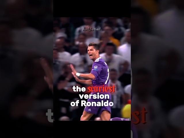 The scariest version of RONALDO #football #ronaldo #edit #cristiano #futbol #keşfet #2016 #goat