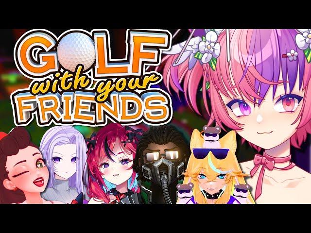 Ironmouse Plays Golf With Your Friends feat. Arielle, AI Candii, HeavenlyFather, Miss Lala & Saiiren