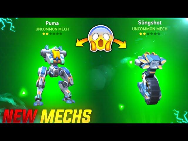 I UNLOCKED NEW MECHS : PUMA & SLINGSHOT  || MECH ARENA