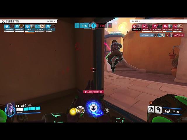 VOD review by DECEIT — Overwatch 2 Replay 8YKB4C