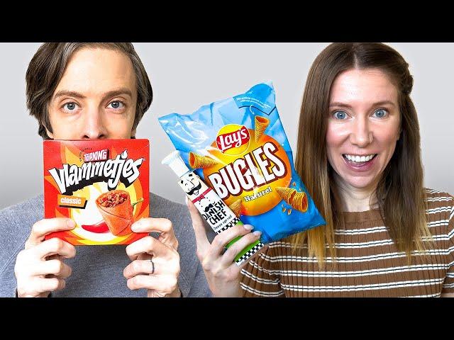 RATING OUR *FAVORITE* DUTCH GROCERY STORE SNACKS ️ 