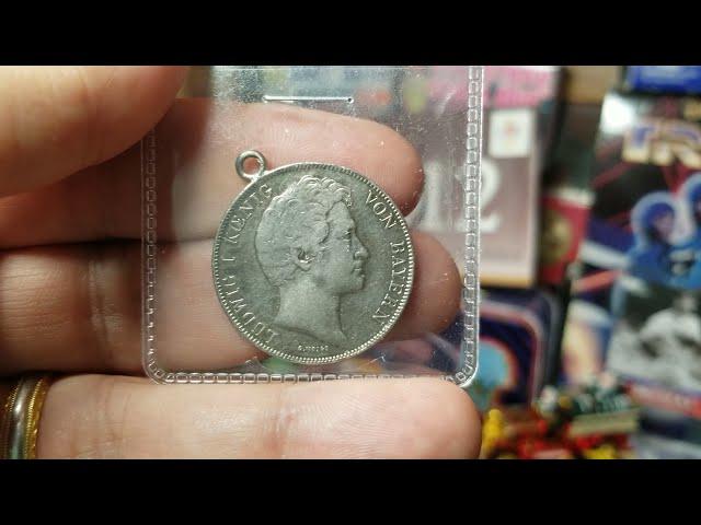 Silver Coin from Bavaria: 1 Gulden 1844