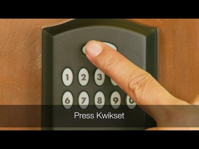 Programming the Kwikset Smartcode 955/917