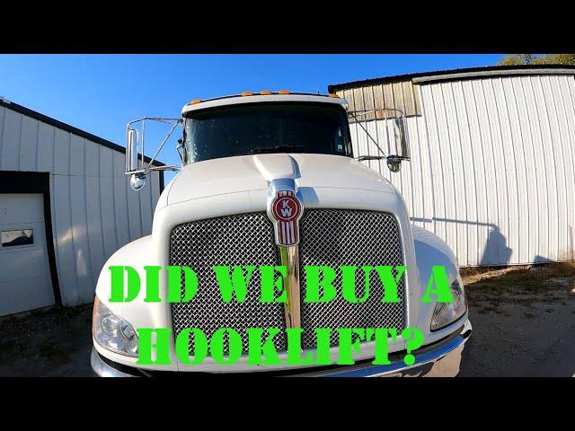 MY NEW ROLL OFF TRUCK IS HERE!