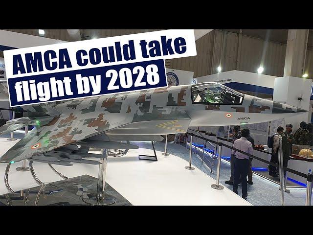 By 2028, India's AMCA fifth-generation fighter jet prototype may fly.