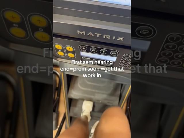 Stairmaster and me are frenemies #gym #relatable #senioryear #prom #fyp #trending