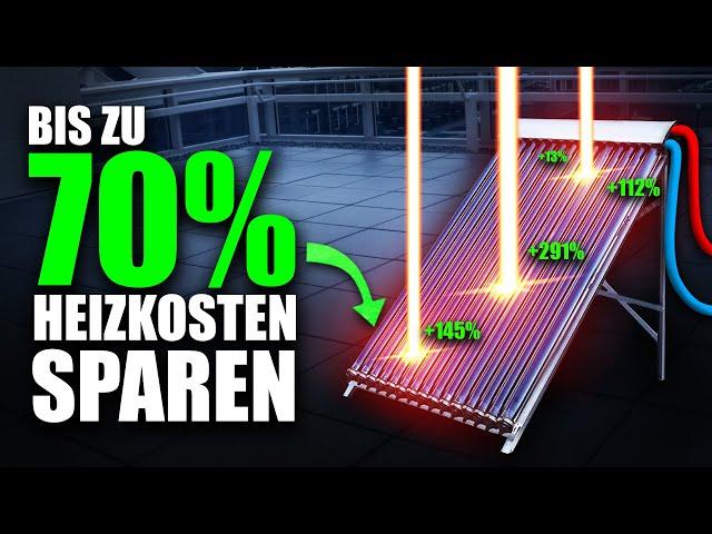 Irre günstige Solar-Thermie besser als jede Wärmepumpe?