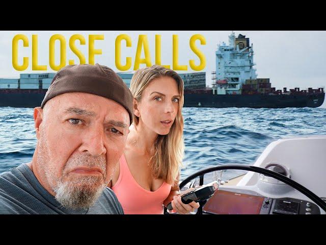 NIGHT SQUALLS + CLOSE CALLS with Cargo Ships SAILING to Bocas del Toro | Harbors Unknown Ep. 85