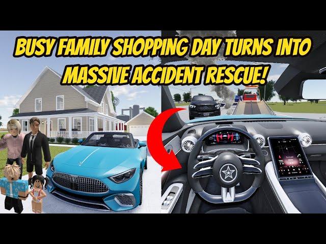 Greenville, Wisc Roblox l Realistic Family Shopping Day ACCIDENT Roleplay