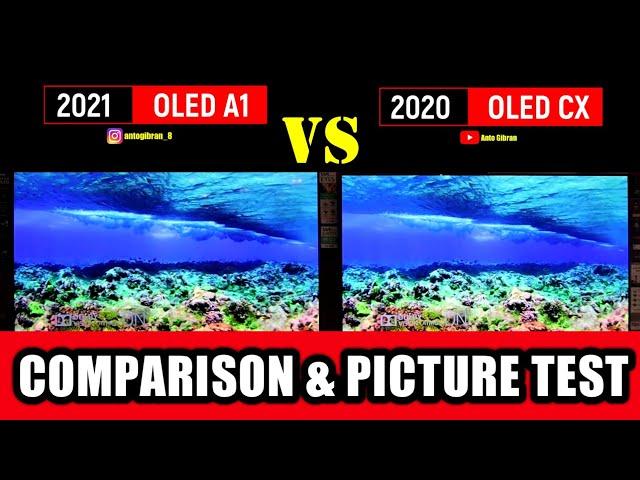 2021 LG OLED A1 vs 2020 LG OLED CX