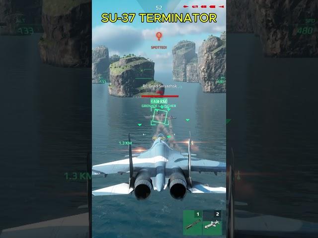 Su-37 Terminator: The Sky Dominator in Modern Warships | #deepgor