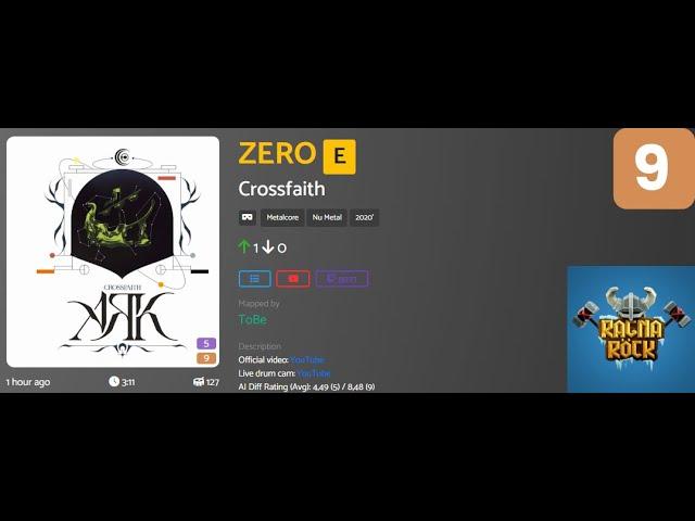 ZERO - Crossfaith Lvl 9 (Custom) [Ragnarock VoT]