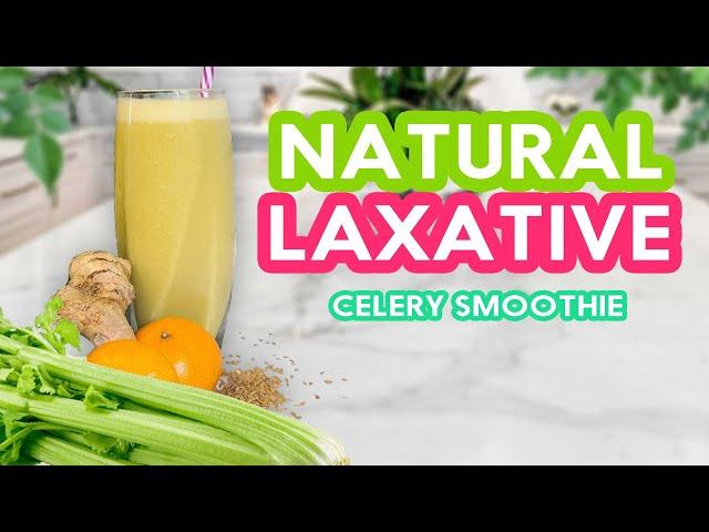 Natural Laxative, Celery Smoothie