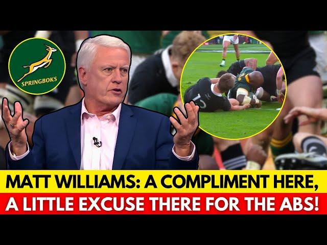 WILLIAMS WITH SELECTIVE MEMORY: PRETENDS NOT TO SEE BOKS’ DOMINANCE AND CODDLES THE ABS!